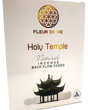 Encens Fleur de Vie Temple Sacré Backflow 10 Cônes